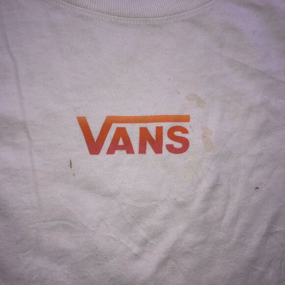 Vans Mens T-Shirt Medium Classic White Graphic Tee Short Sleeve Crew Neck Casual - Picture 6 of 9